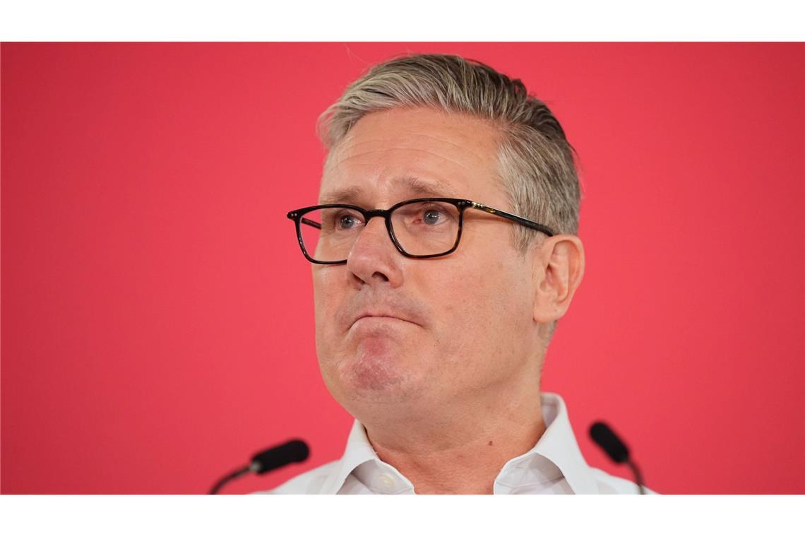 Keir Starmers Rede war mit Spannung erwartet worden.