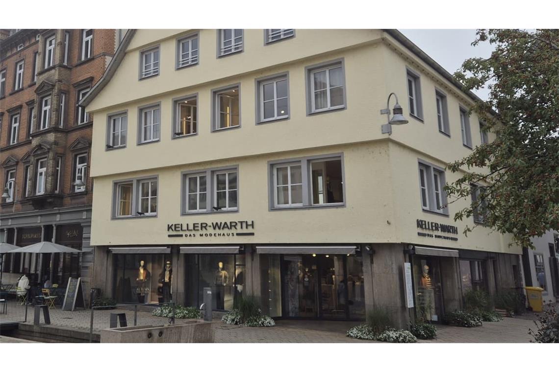 Keller-Warth hat in Biberach direkt am Marktplatz seinen Hauptstandort. Nun hat der Modehändler Insolvenz angemeldet.