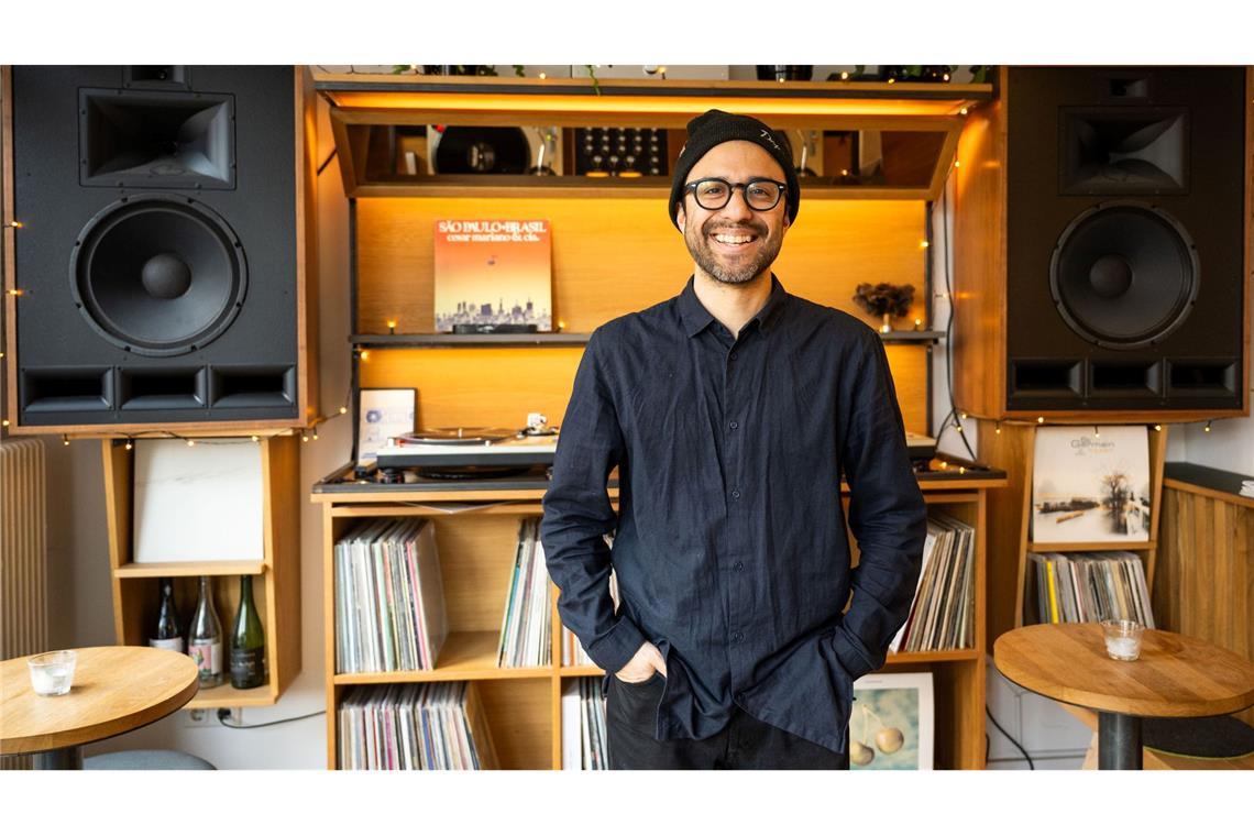 Kevin Rodriguez, Betreiber der Listening Bar Unkompress.