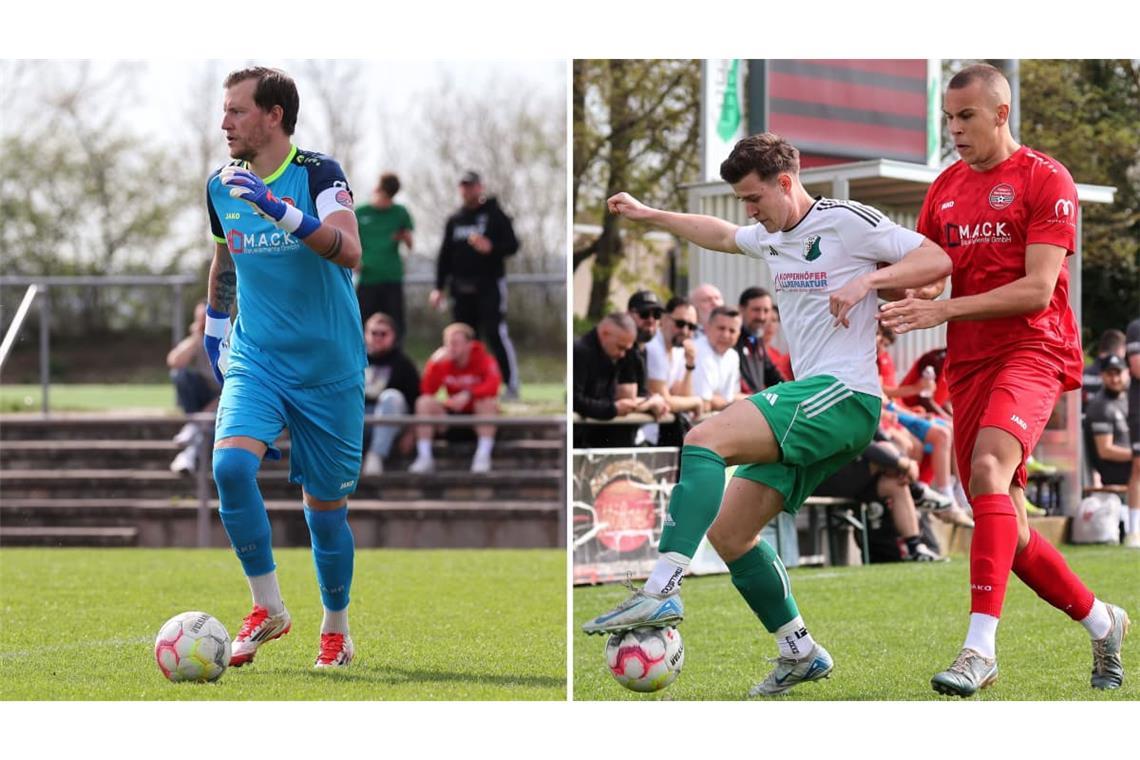 Kevin Rombach und Melvin Avdic (re. Foto/re.): Zwei von vielen Spielern, die noch auf ausstehende Gehälter warten.
