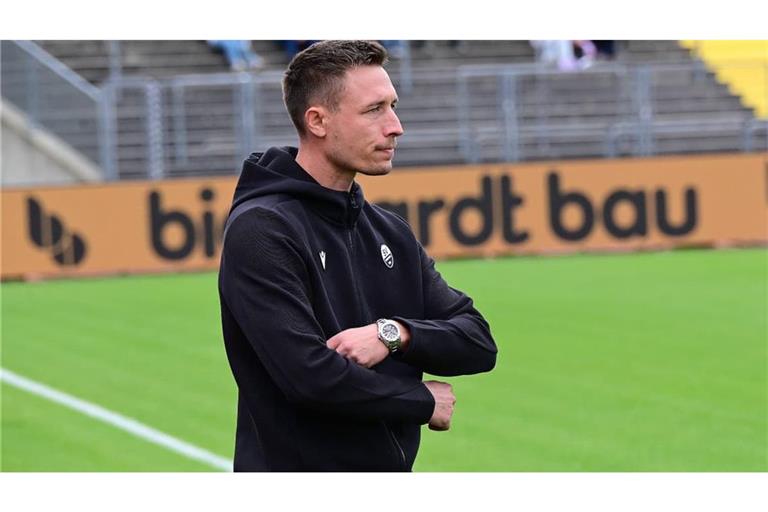 Kevin Stotz musste beim SV Sandhausen nach dem 2:5 in Kassel gehen.
