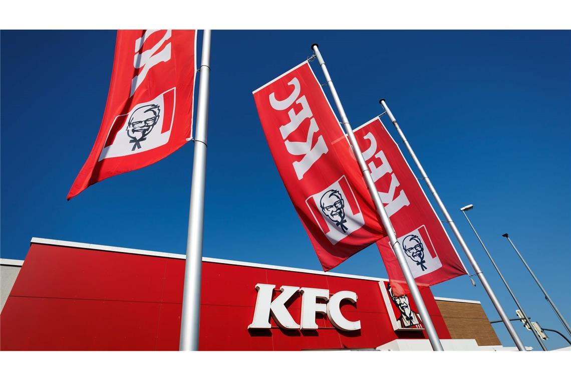 KFC-Filiale in Bielefeld.