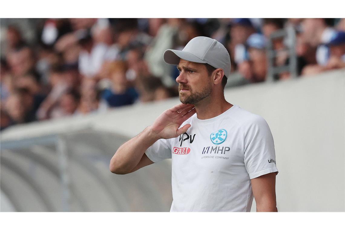 „Da gab es einen kurzen Crashkurs“ Kickers-Coach Marco Wildersinn.