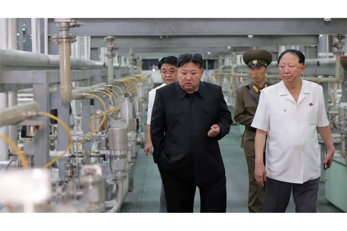 Kim möchte das Atomprogramm des Landes "exponentiell" ausbauen. (Archivfoto)