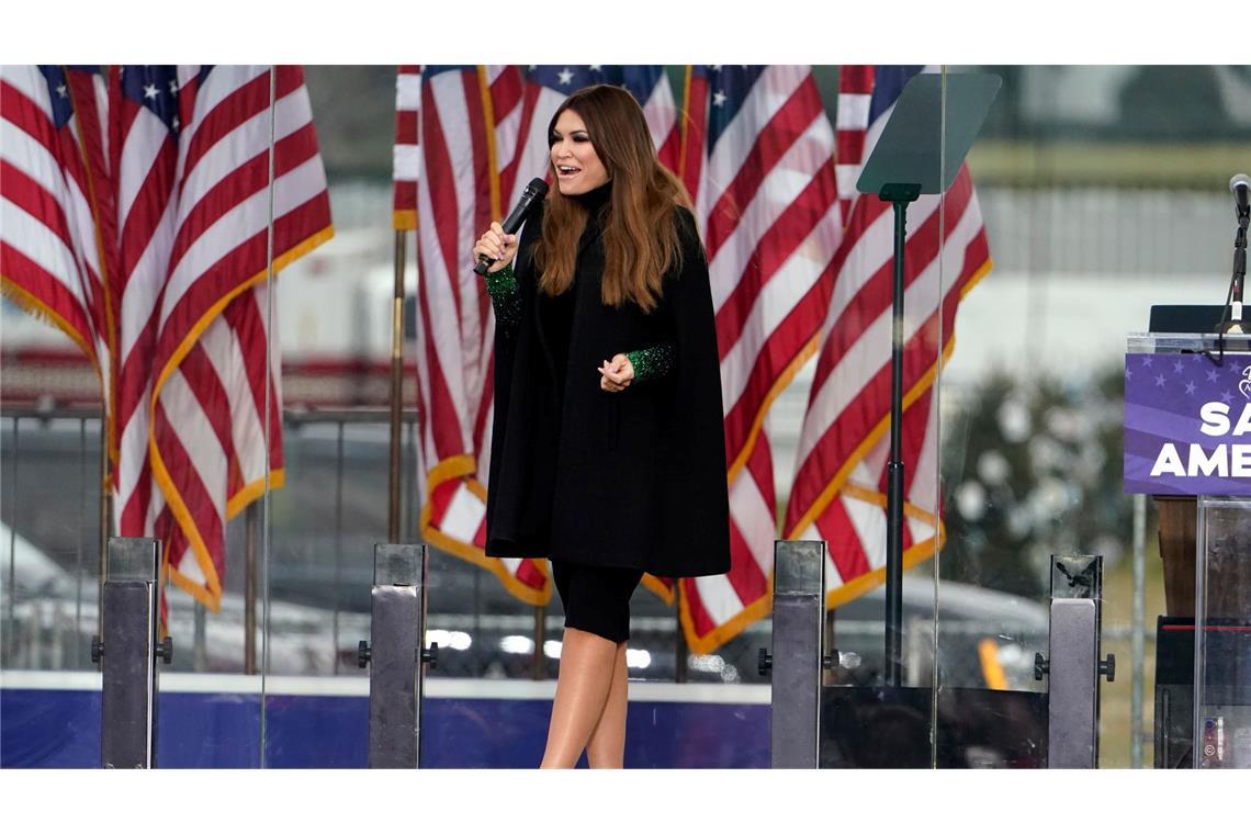 Von Kai bis Kimberly: Das ist der Trump-Clan Kimberly Guilfoyle unterstützte den Wahlkampf ihres Schwiegervaters in spe vor allem durch Medienpräsenz. (Archivbild)