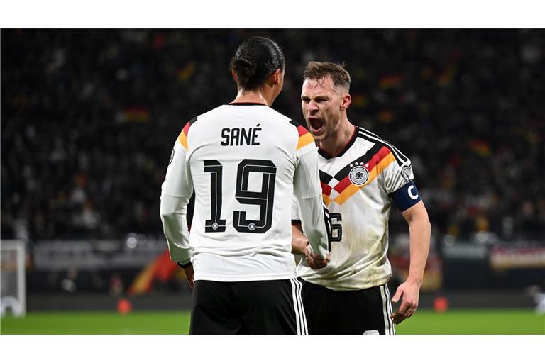 Kimmichs Energie überträgt sich auf die Mannschaft.