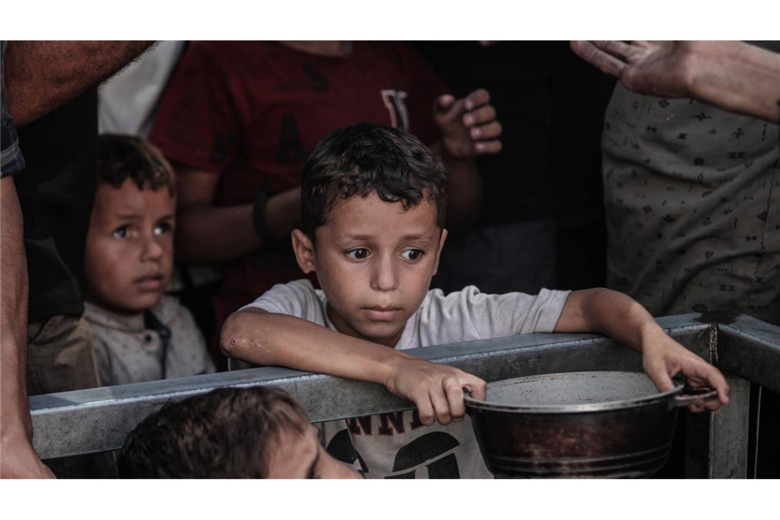 Kinder in Gaza sind am härtesten von der Hungersnot betroffen (Archivfoto).