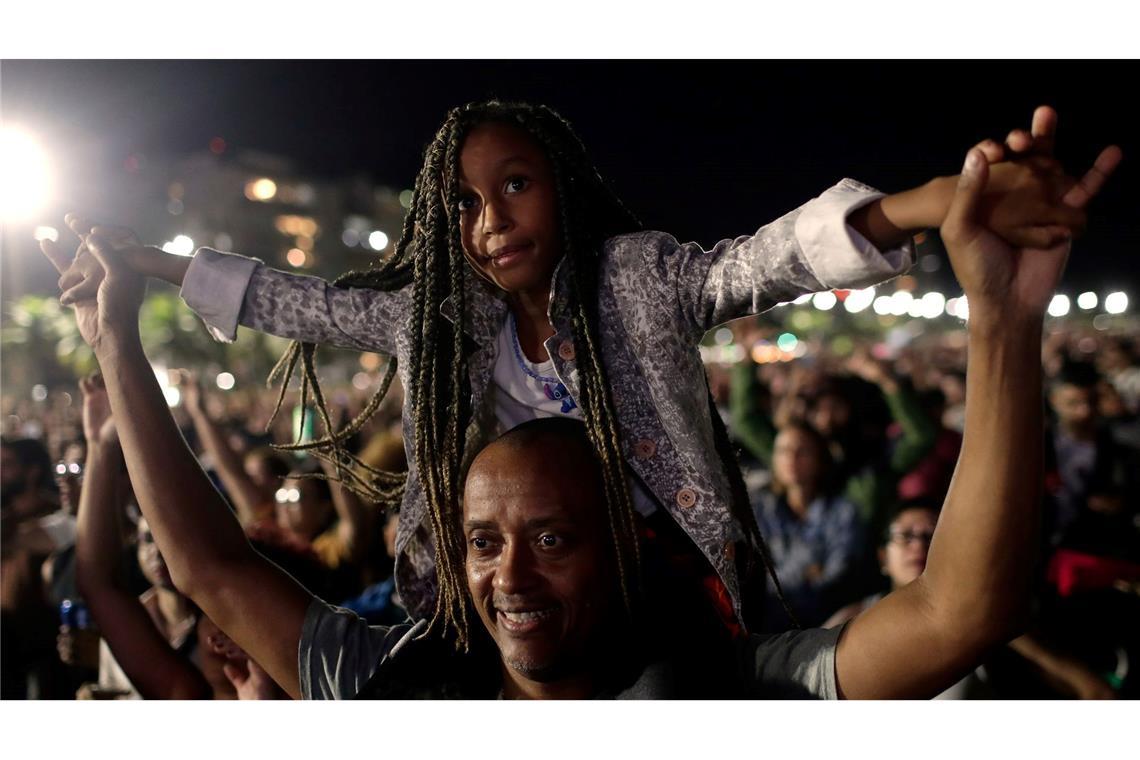 Polizei in Rio: Anschlag auf Konzert von Lady Gaga vereitelt Kinder und Erwachsene waren auf der Show.
