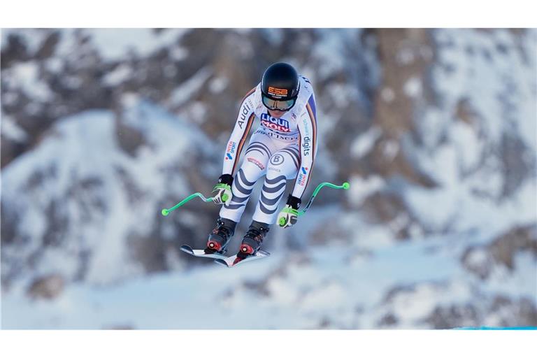 Kira Weidle-Winkelmann gelingt in Val d'Isère ein starkes Rennen.