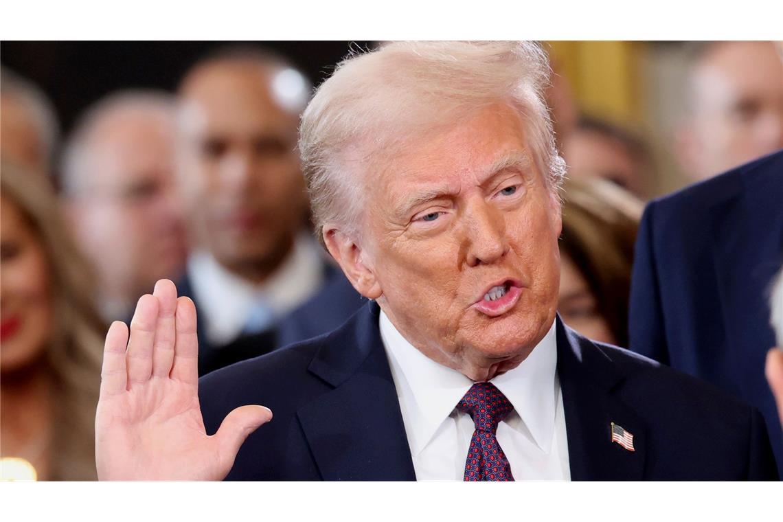 Was die Rückkehr Trumps für Deutschland bedeutet Klare Ansage von Trump: "Ich werde ganz einfach Amerika an die erste Stelle setzen."