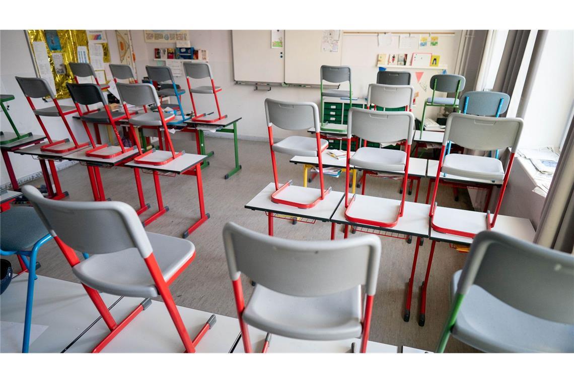 Erster Lockdown vor fünf Jahren - was bleibt? Klassenzimmer blieben wochenlang leer. (Archivbild)