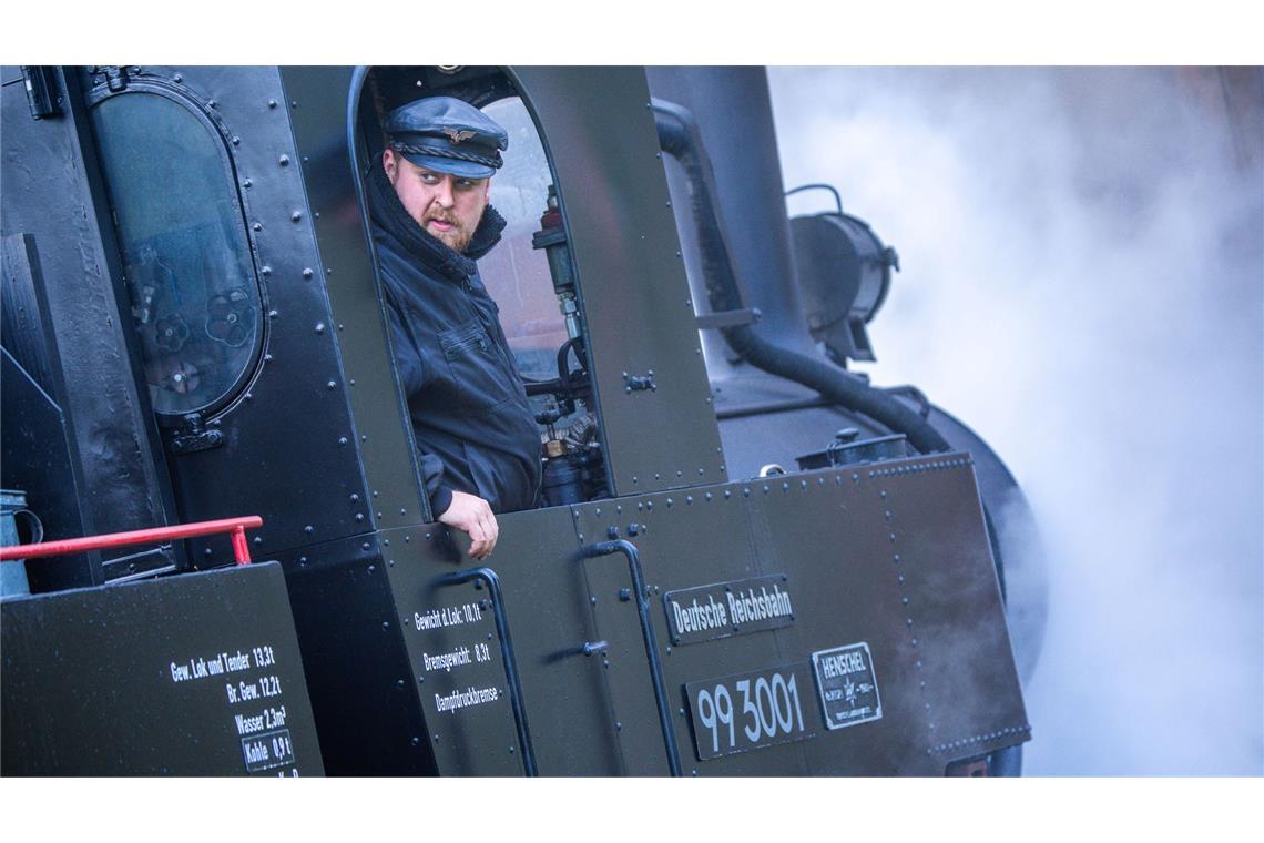Bilder des Tages Klützer Winkel: Historische Dampflok 99 3001 unterwegs auf der Kaffeebrenner-Strecke
