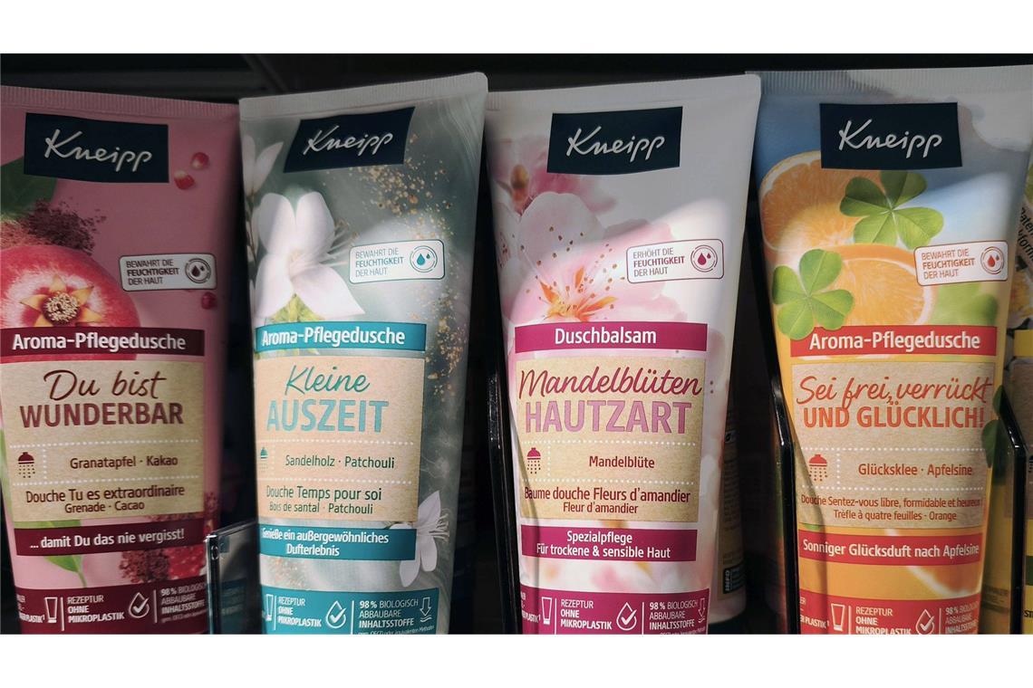 Kneipp ruft mehrere Chargen der Aroma-Pflegedusche Lebensfreude zurück (Symbolfoto).