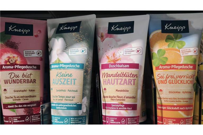Kneipp ruft mehrere Chargen der Aroma-Pflegedusche Lebensfreude zurück (Symbolfoto).