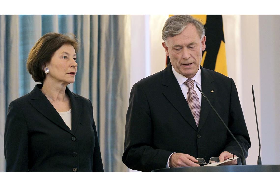 "Aufrichtiger Demokrat" - Ex-Bundespräsident Köhler ist tot Köhler trat 2010 überraschend zurück.