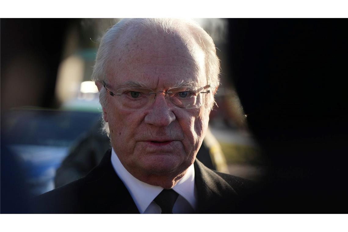 König Carl XVI. Gustaf hat während seiner langen Zeit als Monarch auch viele stürmische Zeiten durchgemacht. (Archivbild)