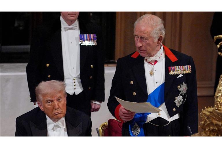 König Charles III. hatte eine klare Botschaft für US-Präsident Donald Trump.