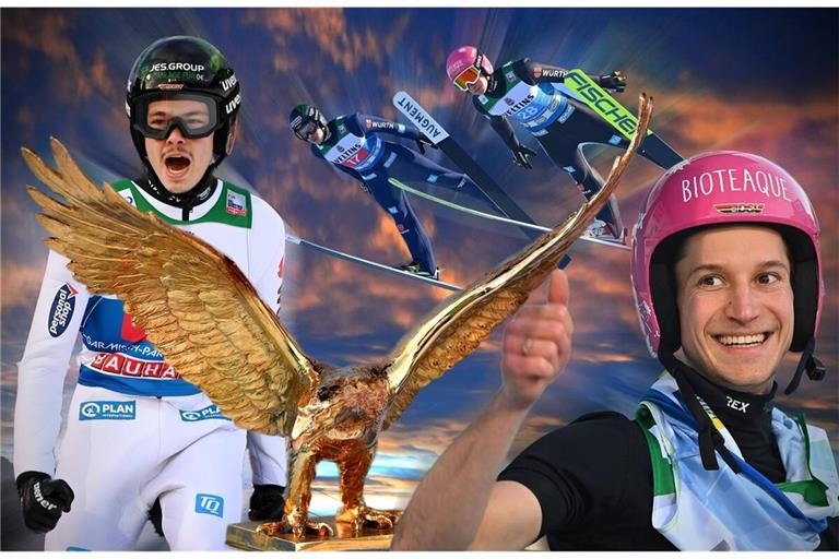 Können Philipp Raimund (li.) und Felix Hoffmann bei der Vierschanzentournee um den Sieg springen?