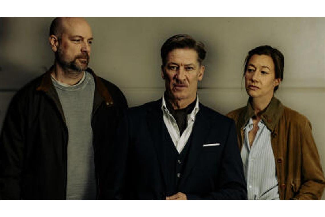 Kommissar Dennis Eden (Stephan Zinner), Rechtsanwalt August Schellenberg (Tobias Moretti) und Kommissarin Cris Blohm (Johanna Wokalek, v.l.)