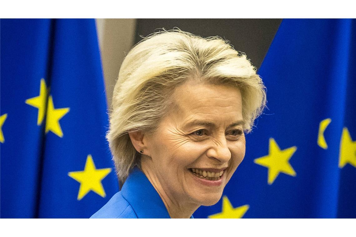 Von der Leyen kündigt zusätzliche Milliarde an Hilfen an Kommissionspräsidentin Ursula von der Leyen hat neue Finanzmittel für Geflüchtete angekündigt. (Archivbild)