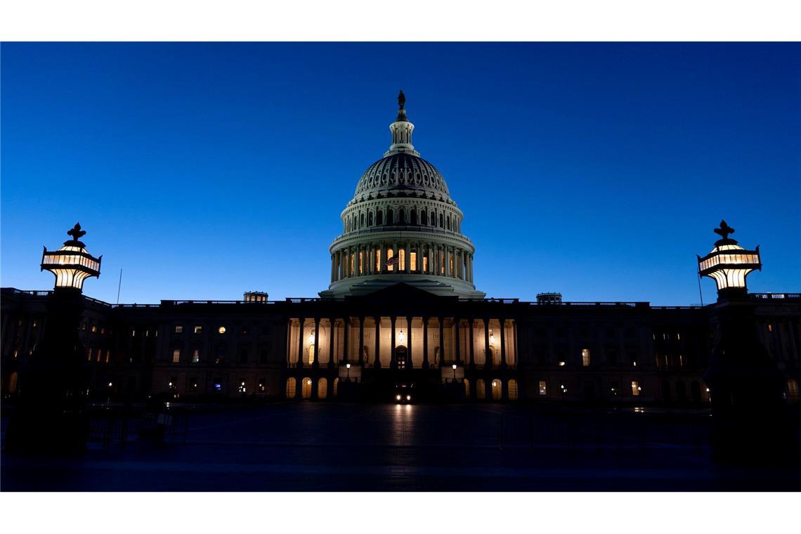 Kommt es erneut zu einem Shutdown? Das entscheidet sich bald im US-Kongress. (Archivbild)