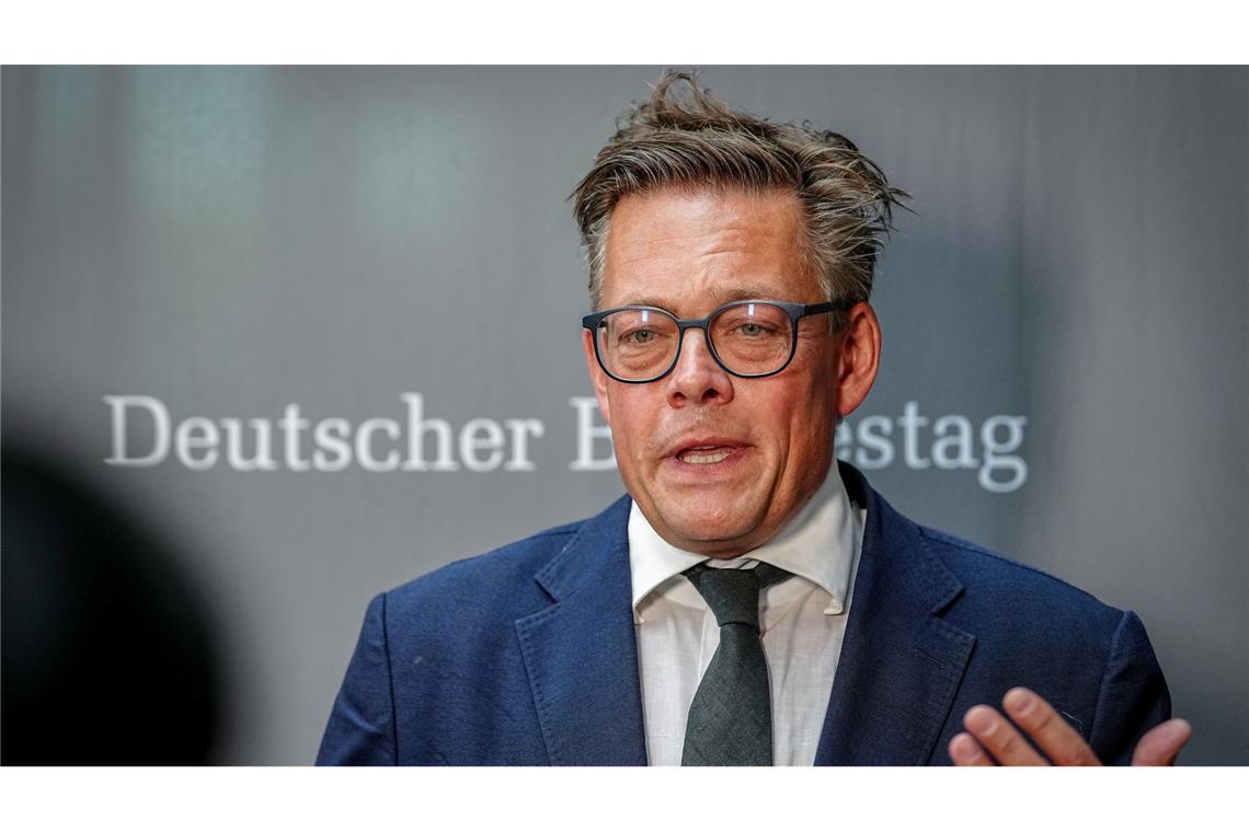 Grüner von Notz zu Anschlag: "Handlungsdefizit" bei Behörden Konstantin von Notz hält eine Debatte über Vorratsdatenspeicherung aktuell für falsch. (Archivbild)