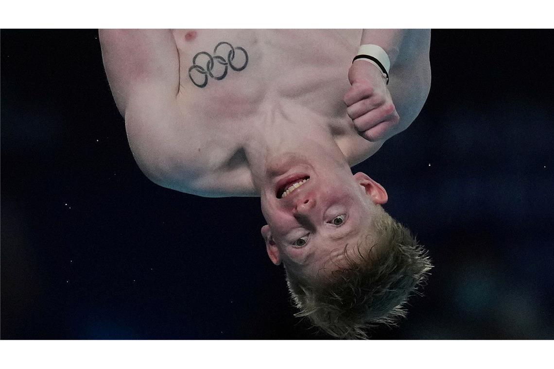 Bilder des Tages Kopfüber - Wasserspringer Jaden Eikermann