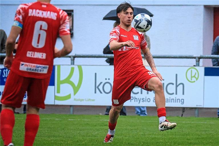 Krank und gegen Nöttingen nicht am Ball: Mittelfeldmann Giuliano Greco. Foto: Alexander Becher