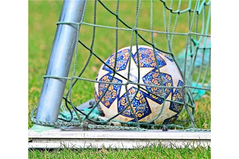 Kreisliga-Stillleben: Wetten, der Ball ist drin?