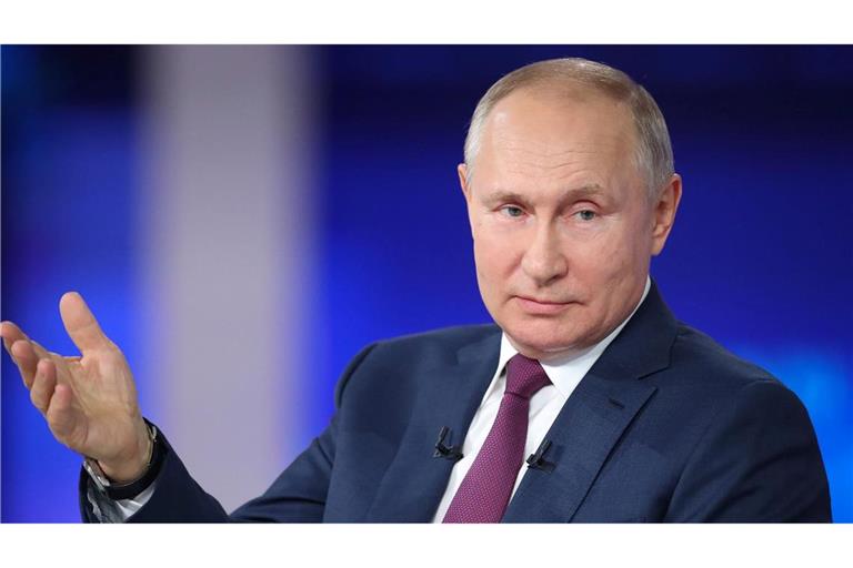 Kremlchef Putin wird in einer mehrstündigen TV-Show seine Sicht auf die Weltlage schildern. (Archivbild)