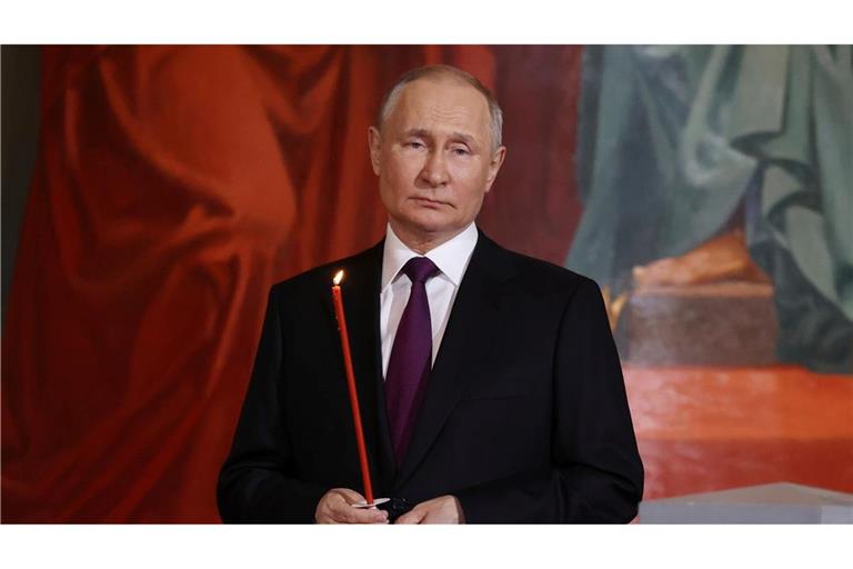 Kremlchef Wladimir Putin hat für das orthodoxe Osterfest eine Feuerpause angesetzt. (Archivbild)