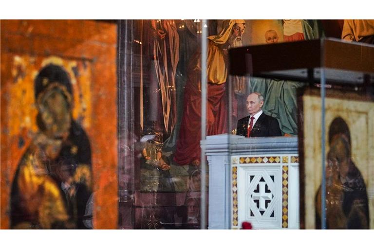 Kremlchef Wladimir Putin hat zum orthodoxen Osterfest eine Waffenruhe in seinem Angriffskrieg gegen die Ukraine angeordnet.