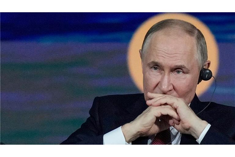 Kremlchef Wladimir Putin schließt erstmals auch die Einnahme der ukrainischen Region Sumy nicht aus.