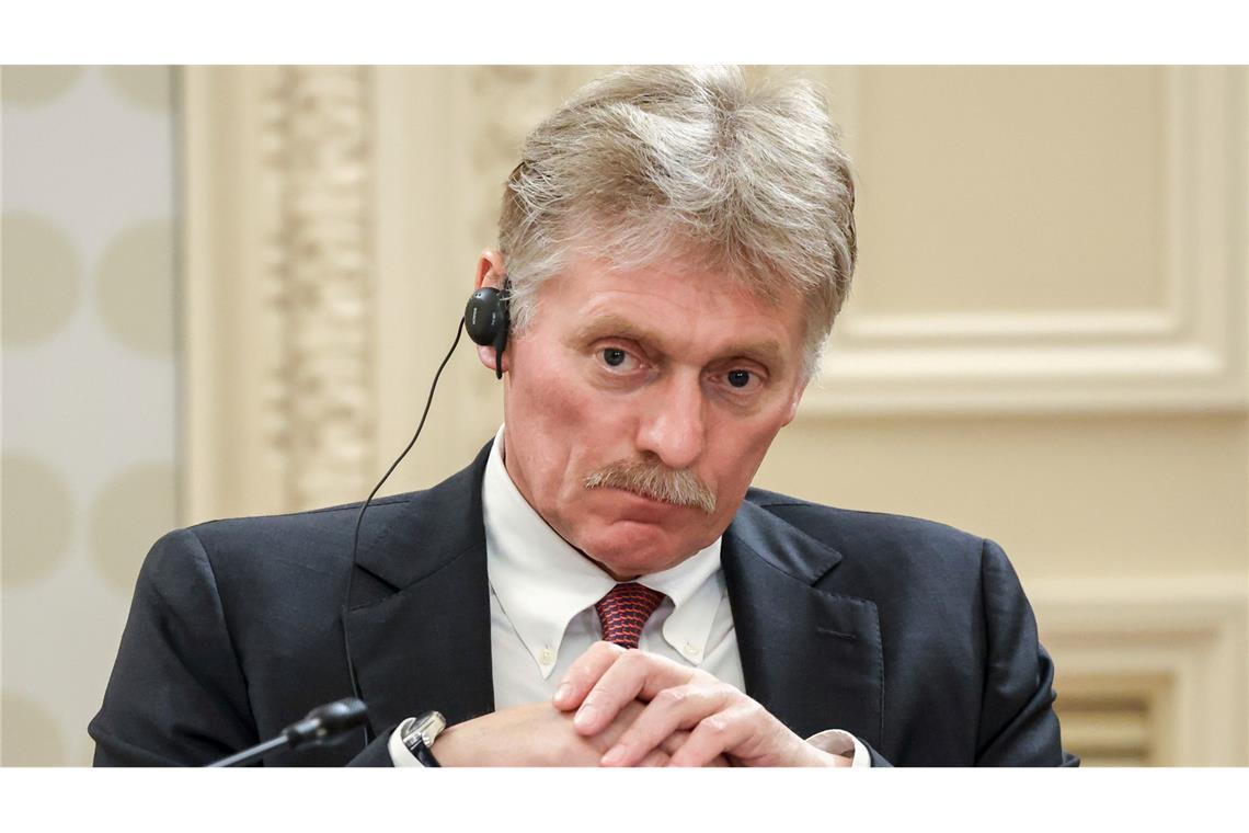 Kremlsprecher Dmitri Peskow hat bekräftigt, dass Russland kein Interesse an einem Waffenstillstand im Ukraine-Krieg hat. (Archivbild)