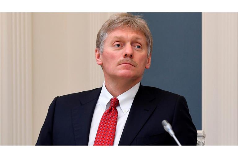 Kremlsprecher Dmitri Peskow sieht neue Sanktionsdrohungen als Ultimatum. So lasse Russland nicht mit sich reden, sagte er. (Archivbild)
