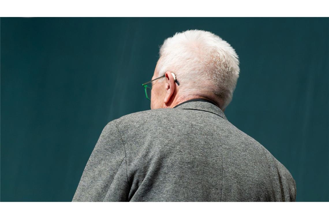 Kretschmann sagt Tschüss - ob er der Öffentlichkeit den Rücken kehrt, ist noch offen.