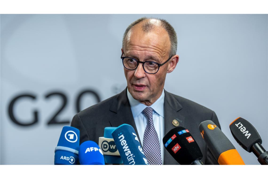 "Kriege können nicht beendet werden durch Großmächte über die Köpfe der beteiligten Länder hinweg", sagt Kanzler Merz.