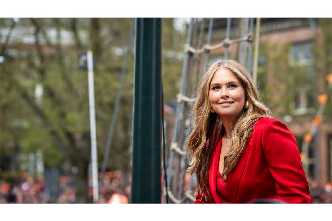 Kronprinzessin Amalia wird Umfragen zufolge beim Volk immer beliebter.