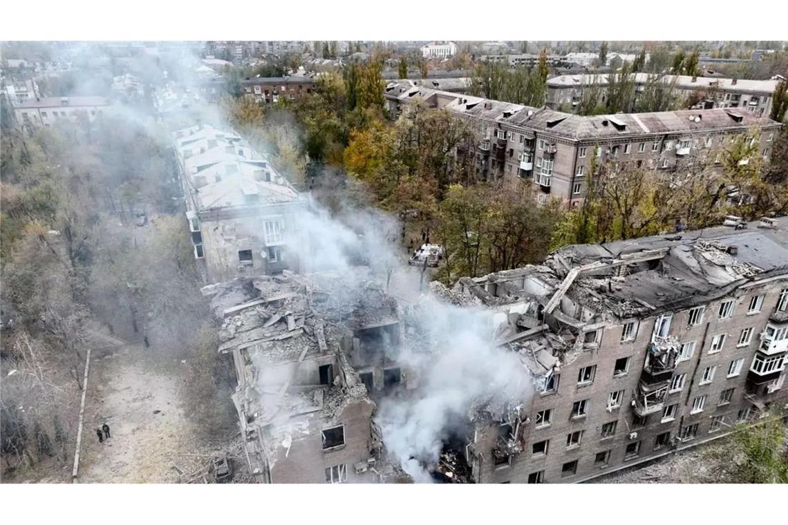 Ukrainische Städte unter Beschuss Krywyj Rih wird immer wieder von Russland angegriffen. (Archivbild)