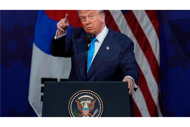 Trump kündigt sofortigen Beginn von Atomwaffentests an Kündigt Atomwaffen-Tests an - US-Präsident Donald Trump.