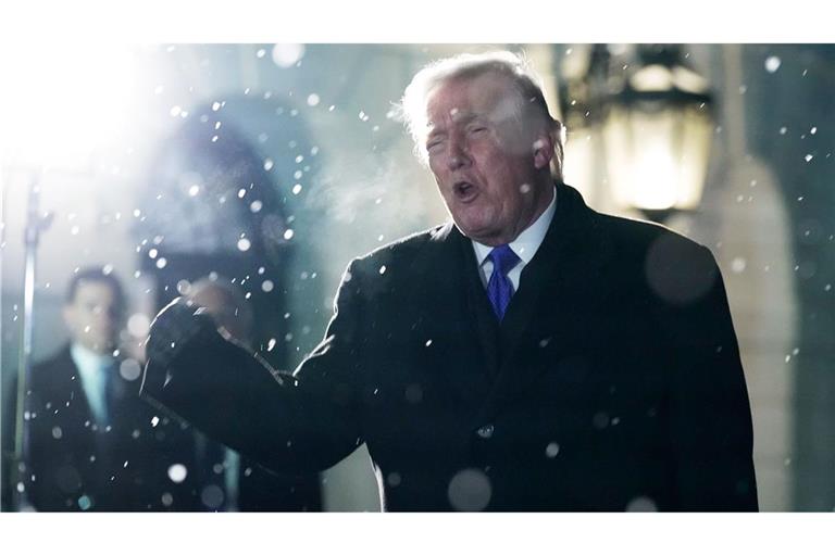 Kündigt weitere Gespräche mit dem Iran an - US-Präsident Trump.