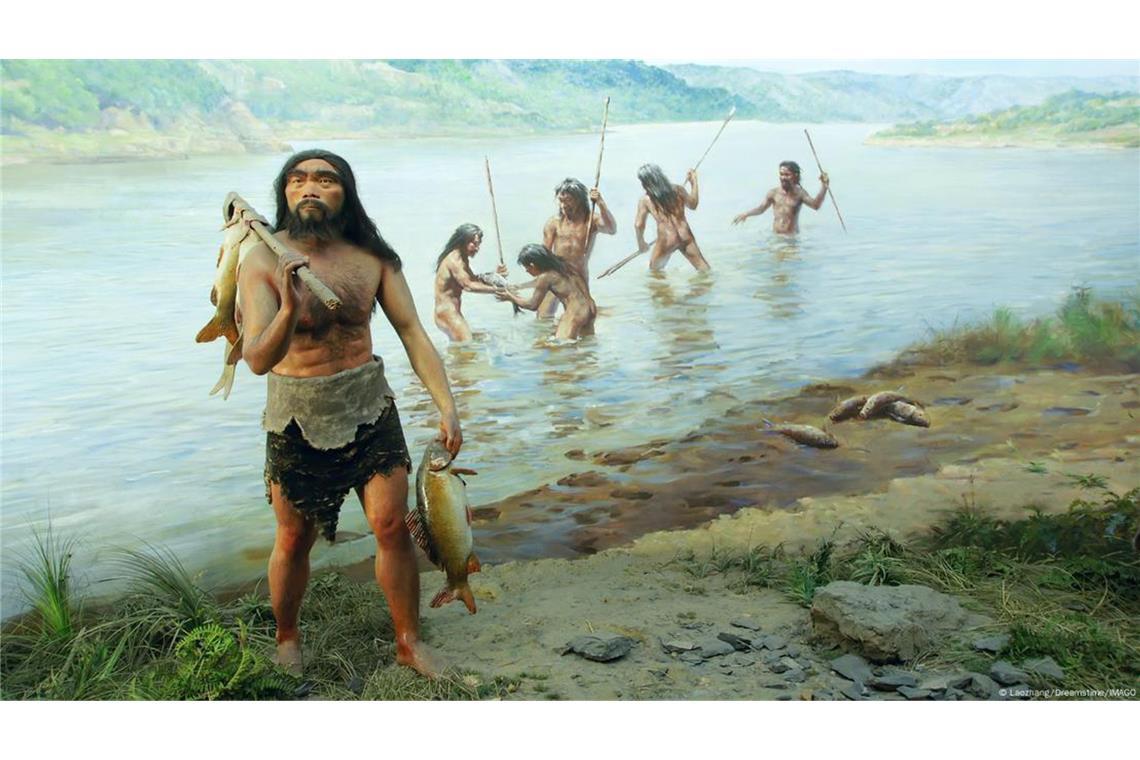 „Großschädeliger“ wird zur neuen Menschenart erklärt Künstlerische Rekonstruktion des Homo juluensis.