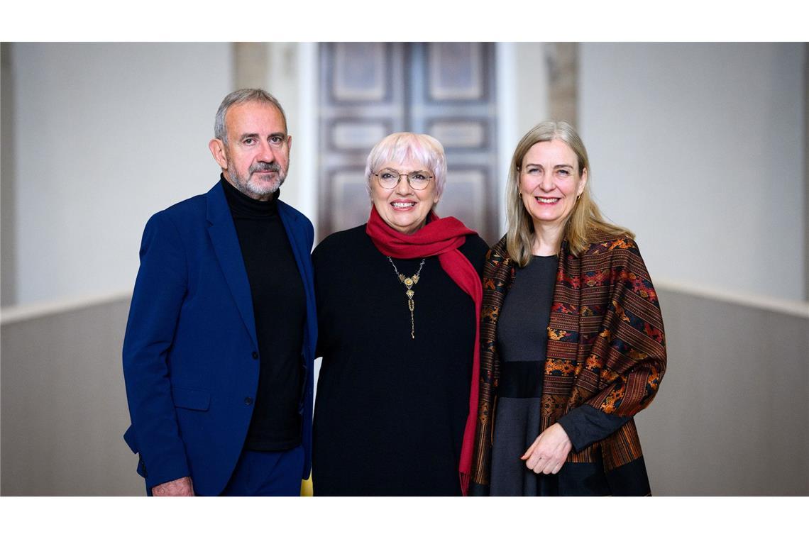 Grünes Licht für Reform der Preußenstiftung Kulturstaatsministerin Claudia Roth, der scheidende SPK-Präsident Hermann Parzinger und die designierte SPK-Präsidentin Marion Ackermann sind erleichtert über den Beschluss der Reform.