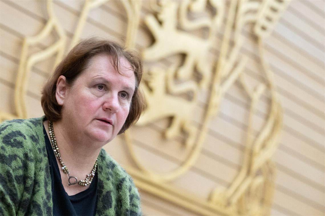 Reformen mit Malus Kultusministerin Theresa Schopper