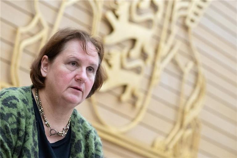 Kultusministerin Theresa Schopper