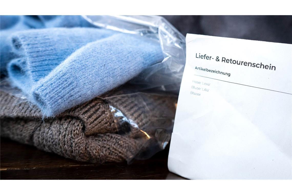 Kunden in Deutschland nutzen regelmäßig die Möglichkeit, bestellte Artikel zurückzuschicken.