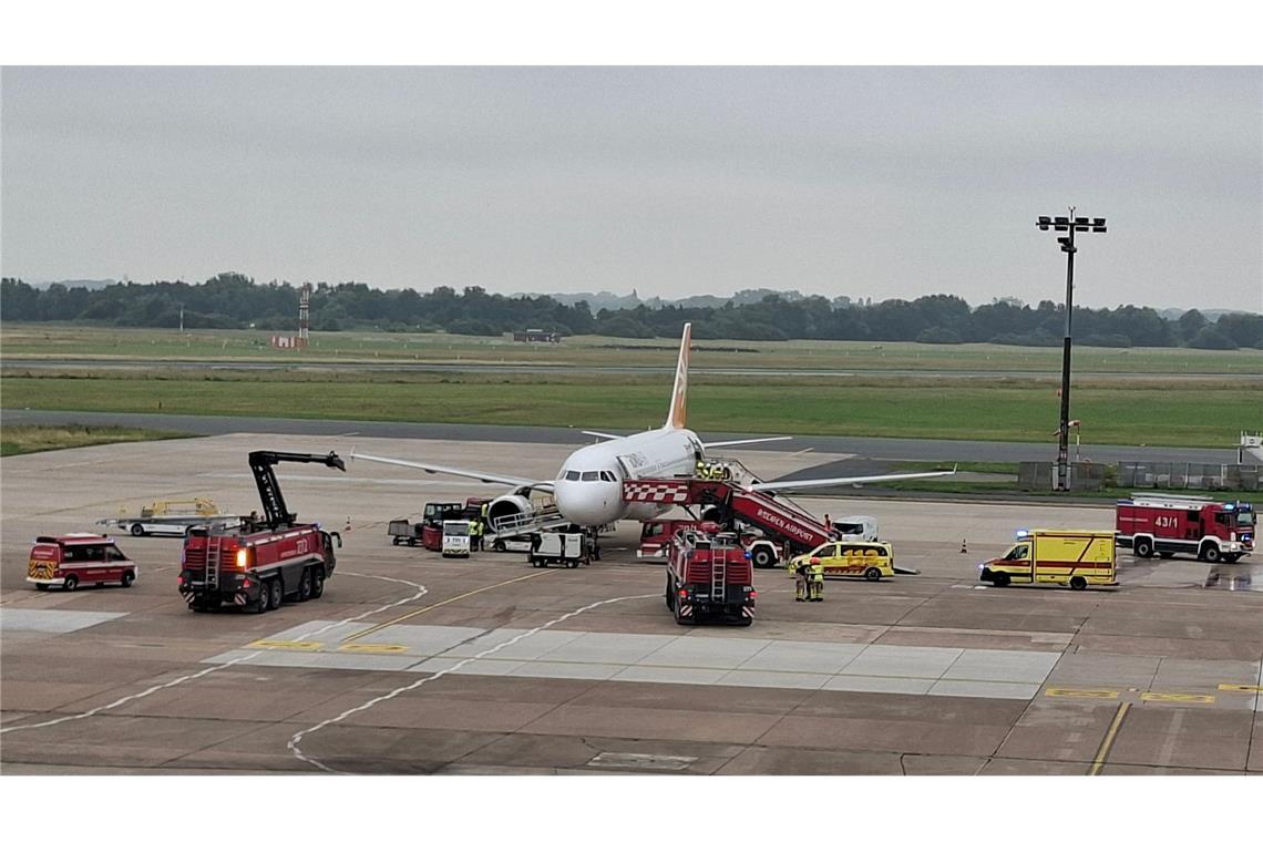 Kurz nach dem Start musste ein Flugzeug an den Flughafen Bremen zurückkehren. (Archivbild)