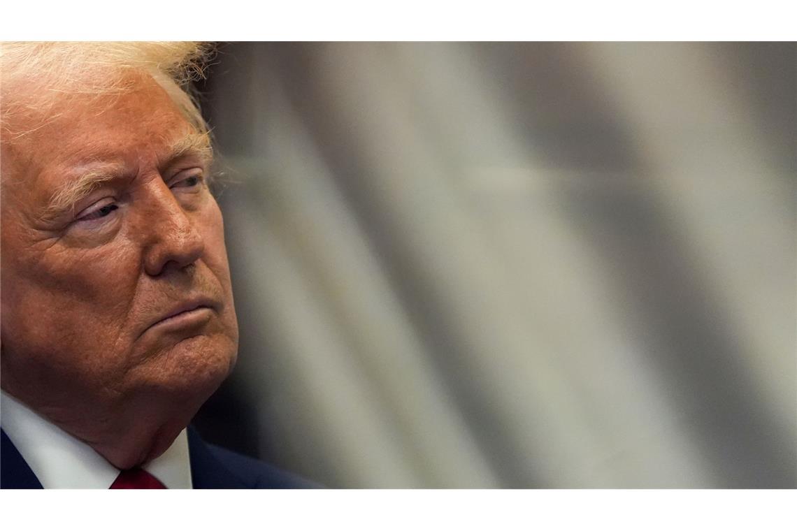 Erste juristische Schlappe für Trump Kurz nach seiner Amtseinführung hatte Trump ein Dekret unterzeichnet, um die automatische Staatsbürgerschaft zu beschränken. (Archivbild)