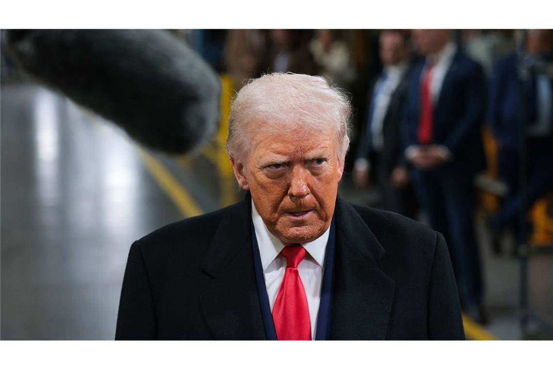 Kurz vor Gesprächen zwischen Dänemark und den USA im Weißen Haus hat US-Präsident Donald Trump seinen Anspruch auf Grönland bekräftigt. (Archivbild)