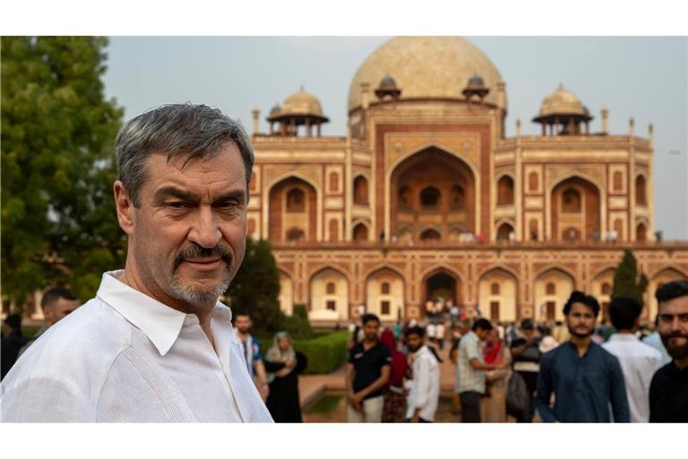 Kurzfristige Planänderung: Wegen einer Magen-Darm-Erkrankung musste CSU-Chef Markus Söder seine Indienreise abbrechen.